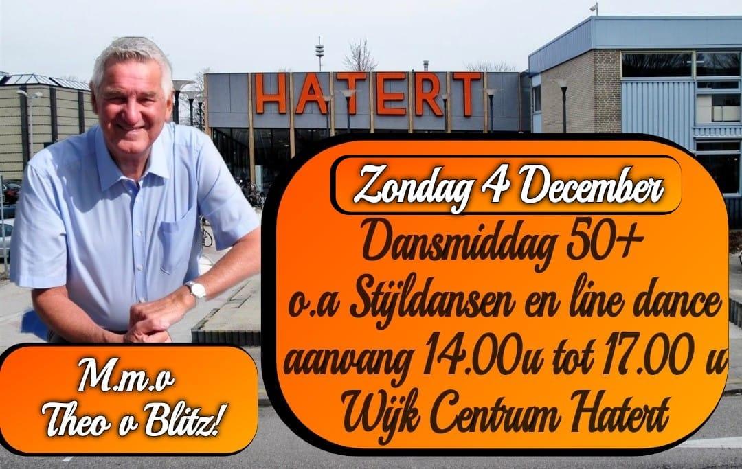 Dansmiddag 50+ in Wijkcentrum Hatert