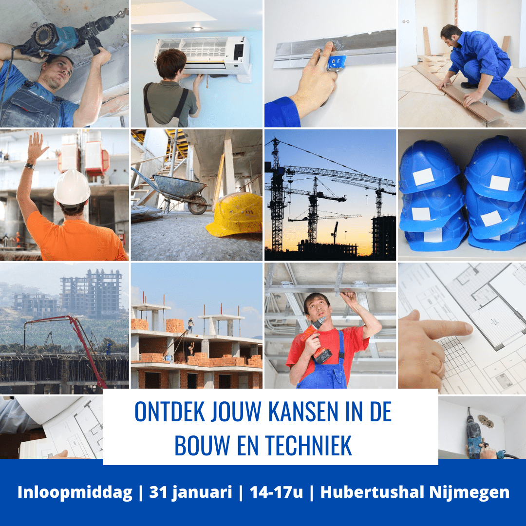 Ontdek jouw kansen in de bouw en techniek